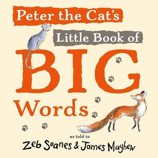 Cover image for Peter the Cat's Little Book of Big Words, isbn: 9781802580310