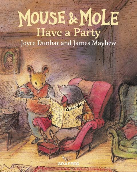 Cover image for Mouse and Mole Have a Party, isbn: 9781802580570