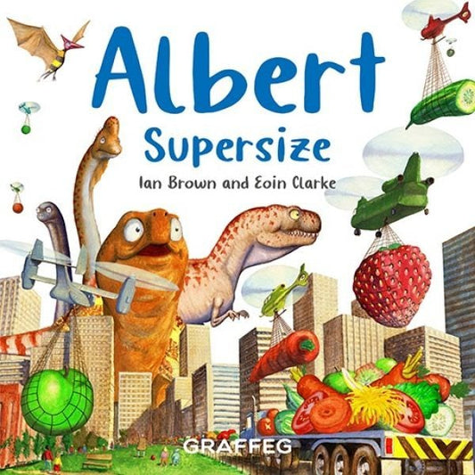 Cover image for Albert Supersize, isbn: 9781802581263