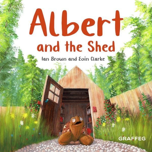 Cover image for Albert and the Shed, isbn: 9781802586183