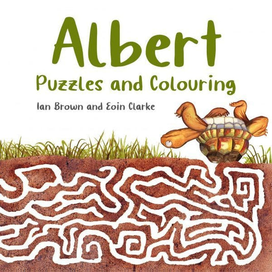 Cover image for Albert Puzzles and Colouring, isbn: 9781802588361