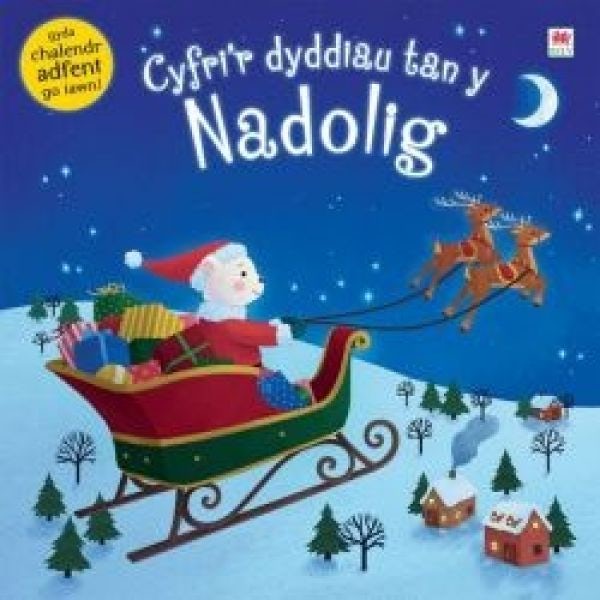 Cover image for Cyfri'r Dyddiau tan y Nadolig, isbn: 9781804160398