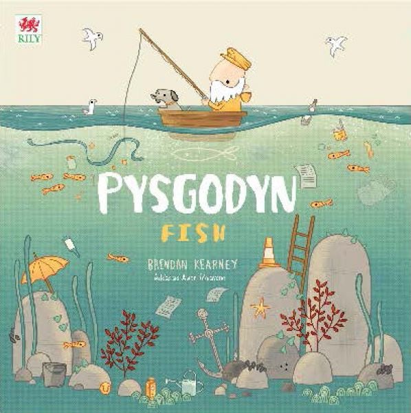 Cover image for Cyfres Anturiaeth Eifion a Sboncyn: Pysgodyn / Fish, isbn: 9781804162743