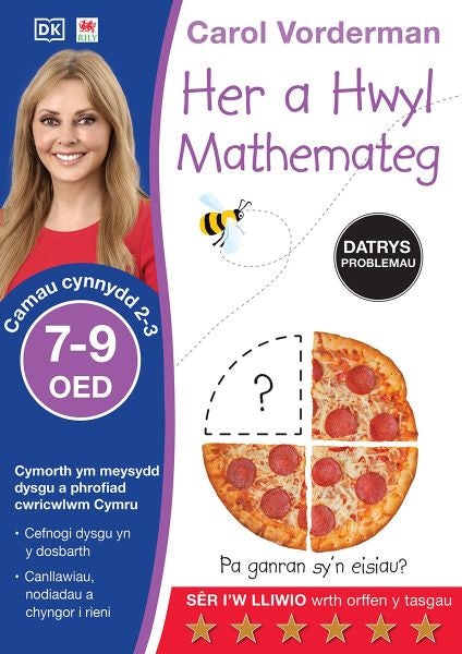 Cover image for Her a Hwyl Mathemateg - Datrys Problemau, Oed 7-9 (Problem Solving Made Easy, Ages 7-9), isbn: 9781804162798