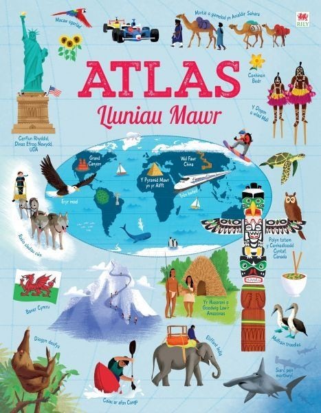 Cover image for Atlas Lluniau Mawr, isbn: 9781804163085