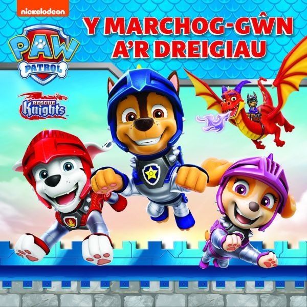 Cover image for Marchog-Gŵn a'r Dreigiau, Y, isbn: 9781804163283