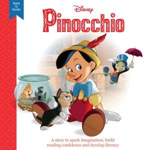 Cover image for Disney Back to Books: Pinocchio, isbn: 9781804164365