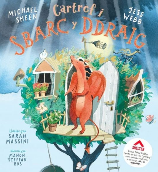 Cover image for Cartref i Sbarc y Ddraig, isbn: 9781804164624