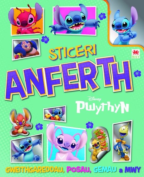 Cover image for Sticeri Anferth Disney Pwthyn, isbn: 9781804164808