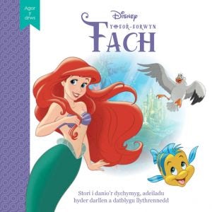 Cover image for Disney Agor y Drws: Y Fôr-forwyn Fach, isbn: 9781804164921