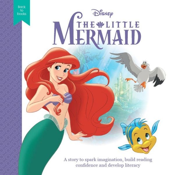 Cover image for Disney Back to Books: The Little Mermaid, isbn: 9781804164969