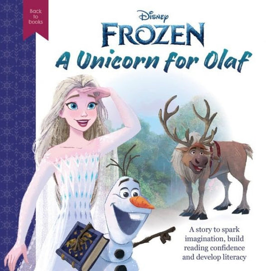 Cover image for Disney Back to Books: Frozen - A Unicorn for Olaf, isbn: 9781804164990