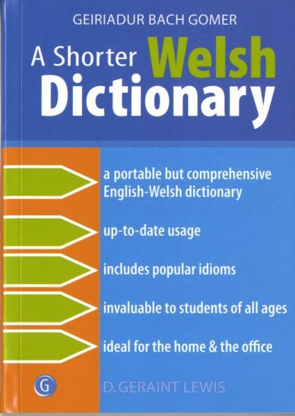 Cover image for Shorter Welsh Dictionary, A, isbn: 9781843230991