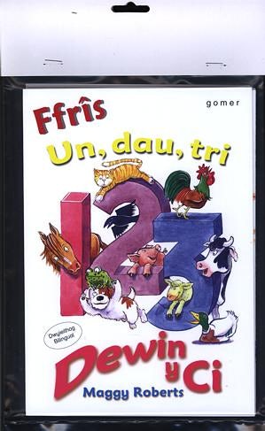 Cover image for Ffrîs Un, Dau, Tri Dewin y Ci, isbn: 9781843231752