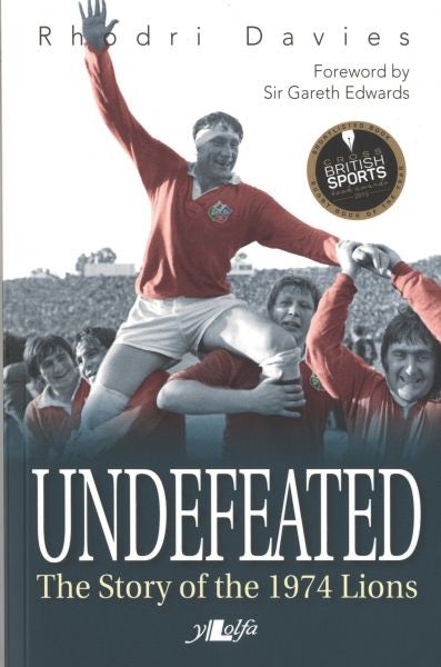 Cover image for Undefeated - The Story of the 1974 Lions, isbn: 9781847719317