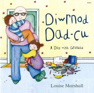 Cover image for Diwrnod Dad-Cu/A Day with Grandad, isbn: 9781848518797