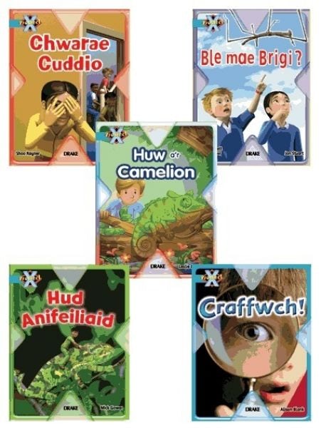 Cover image for Prosiect X: Band 7 Gwyrddlas - Cuddio, isbn: 9781848911734
