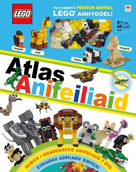 Cover image for Cyfres Lego: Atlas Anifeiliaid, isbn: 9781849670531