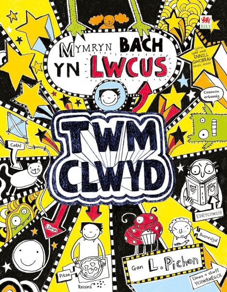 Cover image for Cyfres Twm Clwyd: 6. Mymryn Bach yn Lwcus, isbn: 9781849670906