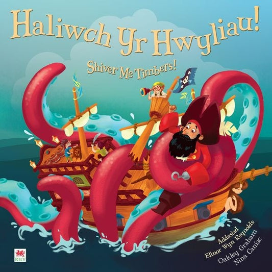 Cover image for Haliwch yr Hwyliau! / Shiver Me Timbers!, isbn: 9781849677165