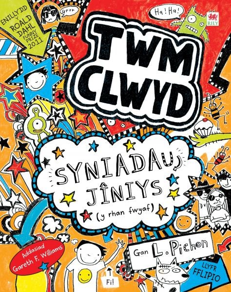 Cover image for Cyfres Twm Clwyd: Syniadau Jîniys (y rhan fwyaf), isbn: 9781849678612