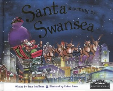 Cover image for Santa is Coming to Swansea, isbn: 9781849934114