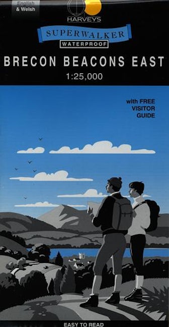 Cover image for Superwalker Brecon Beacons East, isbn: 9781851372195