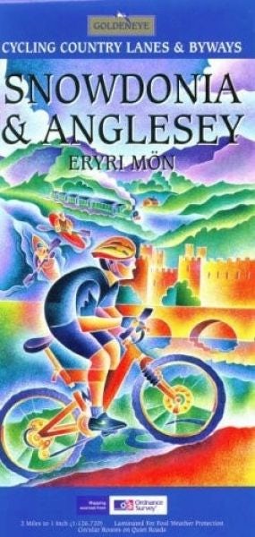 Cover image for Cycling Country Lanes and Byways: Snowdonia and Anglesey/Eryri Môn: Goldeneye, isbn: 9781859651278