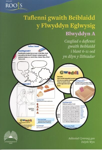 Cover image for Taflenni Gwaith Beiblaidd y Flwyddyn Eglwysig: Blwyddyn A, isbn: 9781859948699