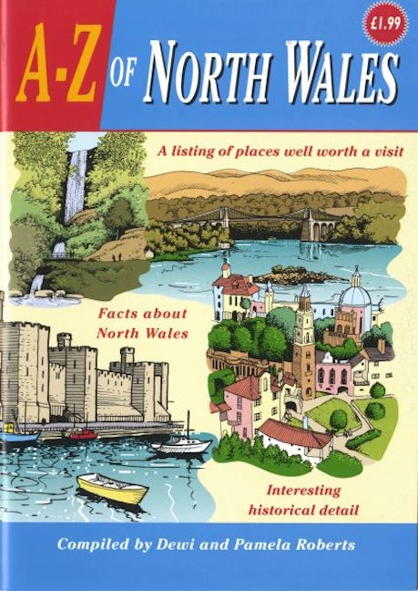 Cover image for A-Z of North Wales, isbn: 9781871083958