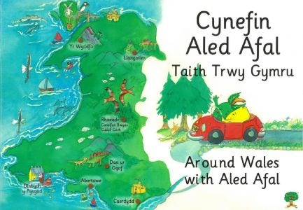 Cover image for Cynefin Aled Afal - Taith Trwy Gymru / Around Wales with Aled Afal, isbn: 9781905386697