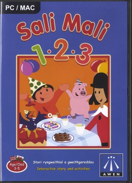 Cover image for Sali Mali 123 (CD-ROM), isbn: 9781905699278