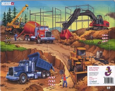 Cover image for Jig-So Safle Adeiladu/Building Site Jigsaw, isbn: 9781908574206