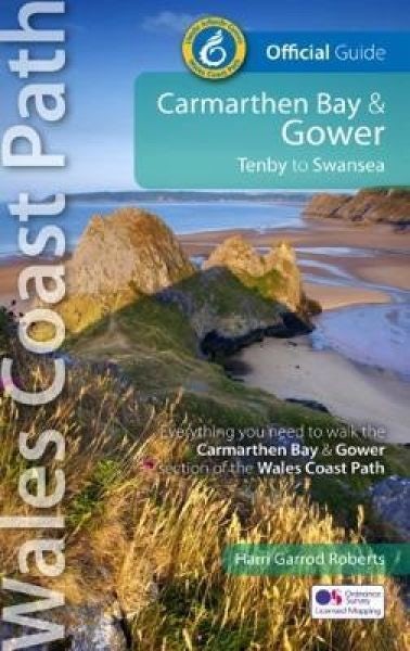 Cover image for Carmarthen Bay & Gower: Tenby to Swansea, Official Guide, isbn: 9781908632999
