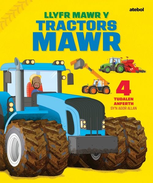 Cover image for Llyfr Mawr y Tractors Mawr, isbn: 9781909666160