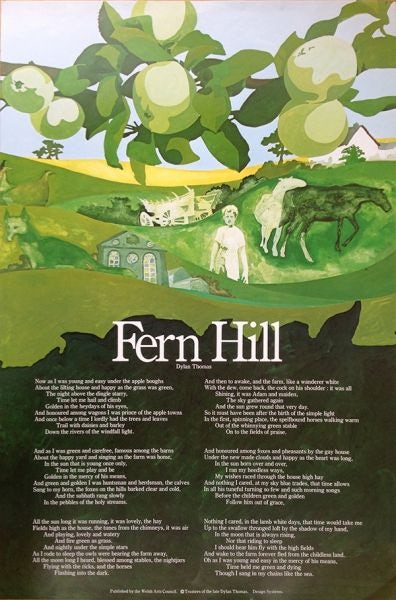 Cover image for Fern Hill Poster, isbn: 9781909823624