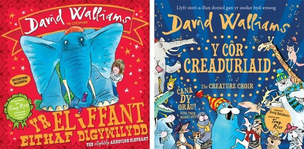 Cover image for Pecyn David Walliams i Blant Iau, isbn: 9781910574584