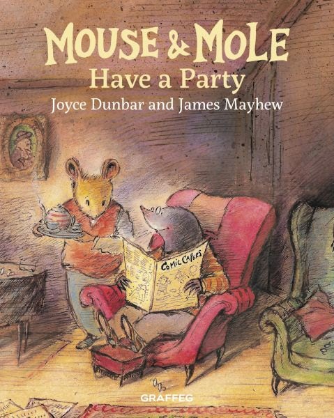 Cover image for Mouse and Mole Have a Party, isbn: 9781912050390