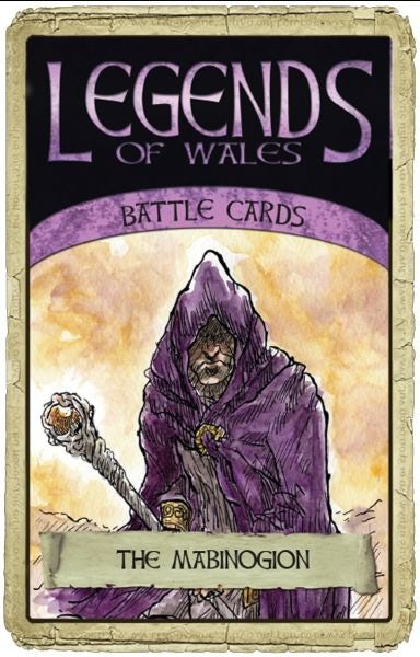 Cover image for Legends of Wales Battle Cards: The Mabinogion, isbn: 9781912261239