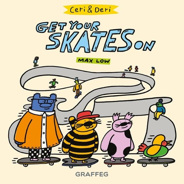 Cover image for Ceri and Deri: Get Your Skates On, isbn: 9781913134501