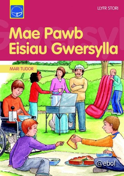 Cover image for Cyfres Darllen Difyr: Mae Pawb Eisiau Gwersylla, isbn: 9781913245818