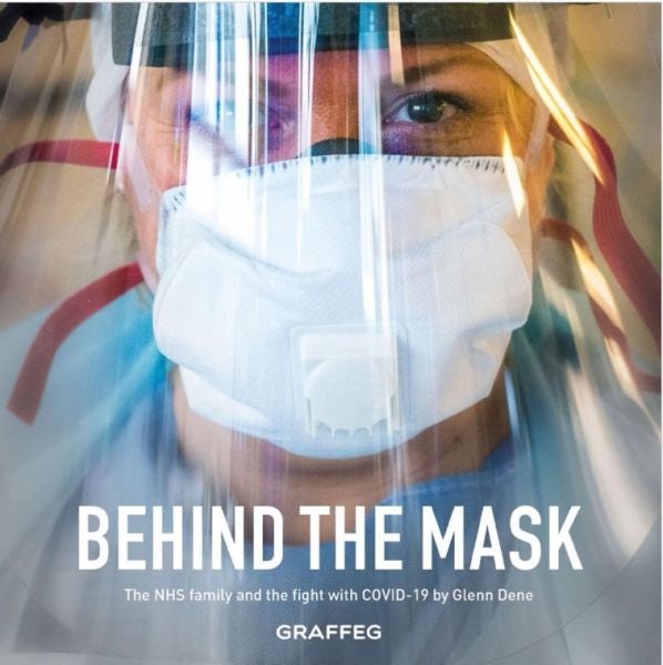 Cover image for Behind the Mask - The Nhs Family and the Fight with Covid 19, isbn: 9781913634872