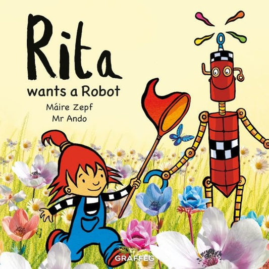 Cover image for Rita wants a Robot, isbn: 9781914079894