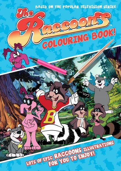 Cover image for The Raccoons Colouring Book, isbn: 9781915439994