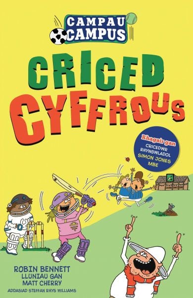 Cover image for Campau Campus: 3. Criced Cyffrous, isbn: 9781915444653