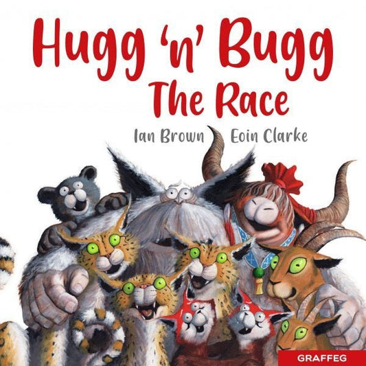 Cover image for Hugg 'n' Bugg: The Race, isbn: 9781917467933