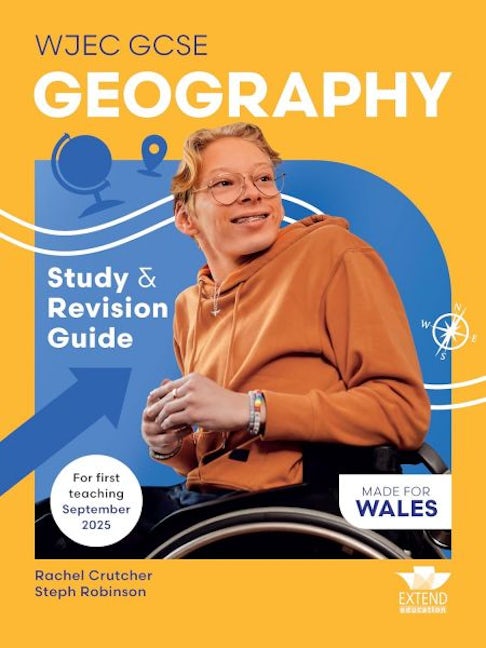 Cover image for WJEC GCSE Geography: Study and Revision Guide, isbn: 9781917481304