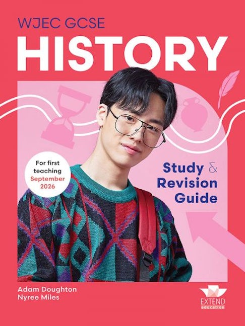 Cover image for WJEC GCSE History: Study and Revision Guide, isbn: 9781917481328