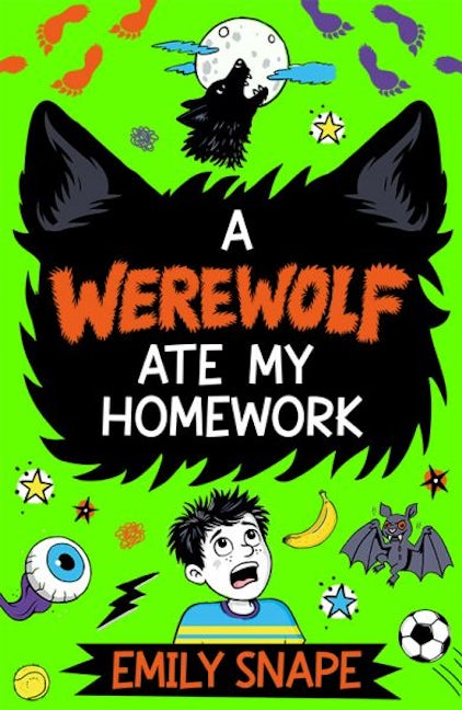 Cover image for A Werewolf Ate my Homework, isbn: 9781917718417
