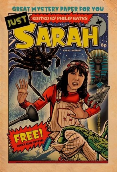 Cover image for Just Sarah: More Than Fifty Years of a Doctor Who Companion., isbn: 9781918097368